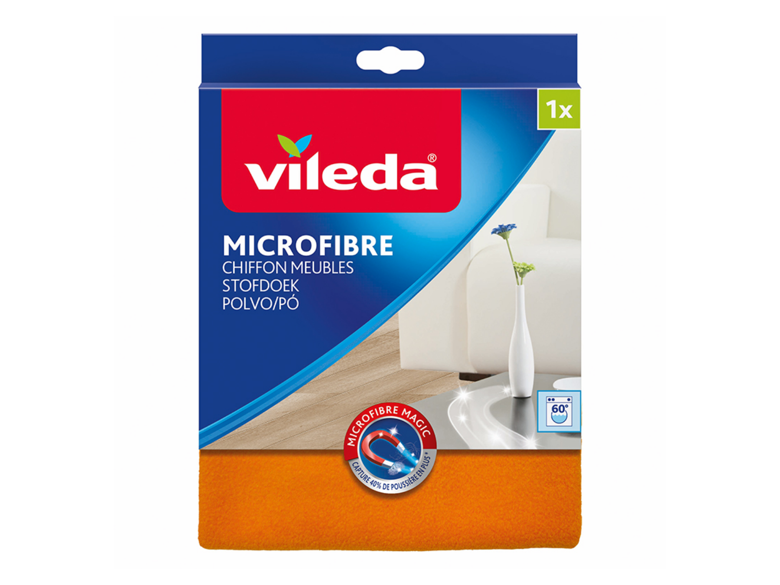 Vileda Mikrofibra Ściereczka do kurzu 1 szt.168863